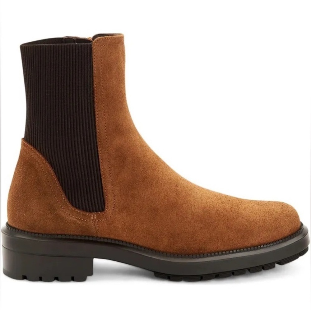 AQUATALIA Women’s Lauda Weatherproof  Suede Chelsea Ankle Boot